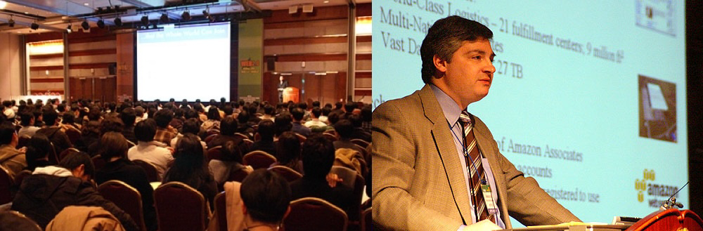 Jeff Barr em Seul, 2006