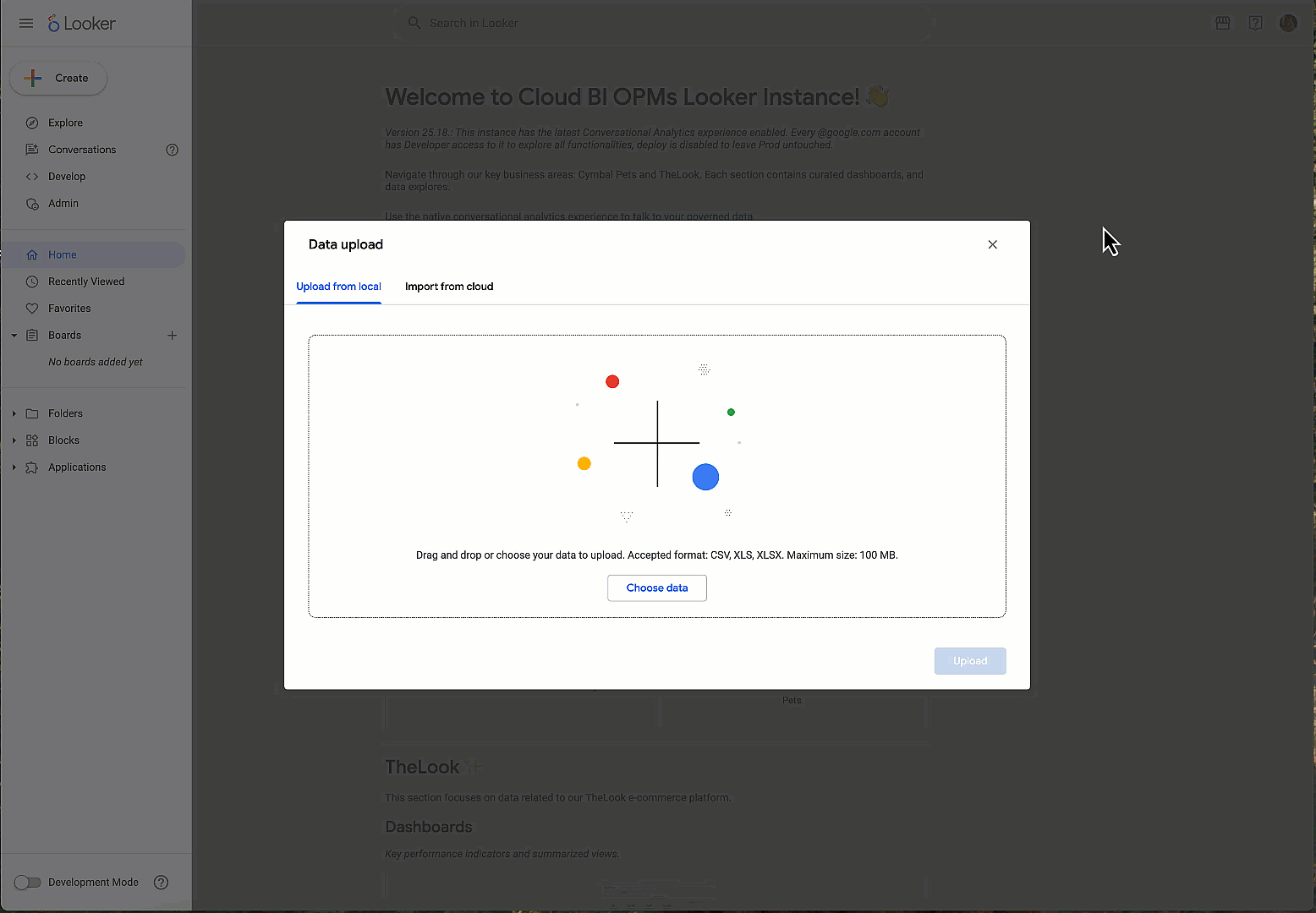 From importing a CSV to a self-service Explore in seconds