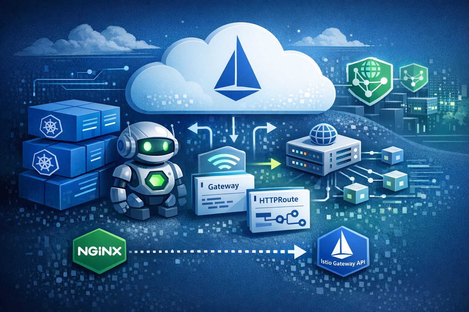 O Futuro do App Routing no AKS: Gateway API com Istio