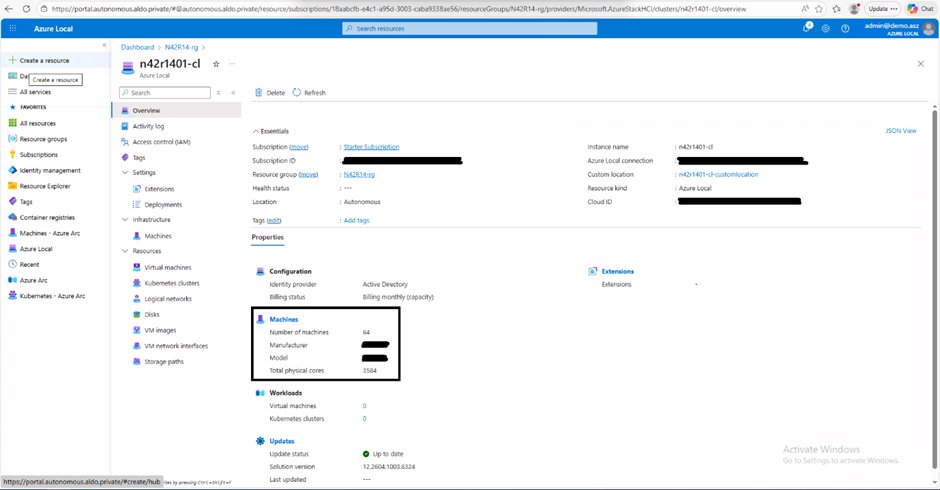 Azure Local: Evolução para Infraestrutura de Escala Soberana com Deployments Desagregados