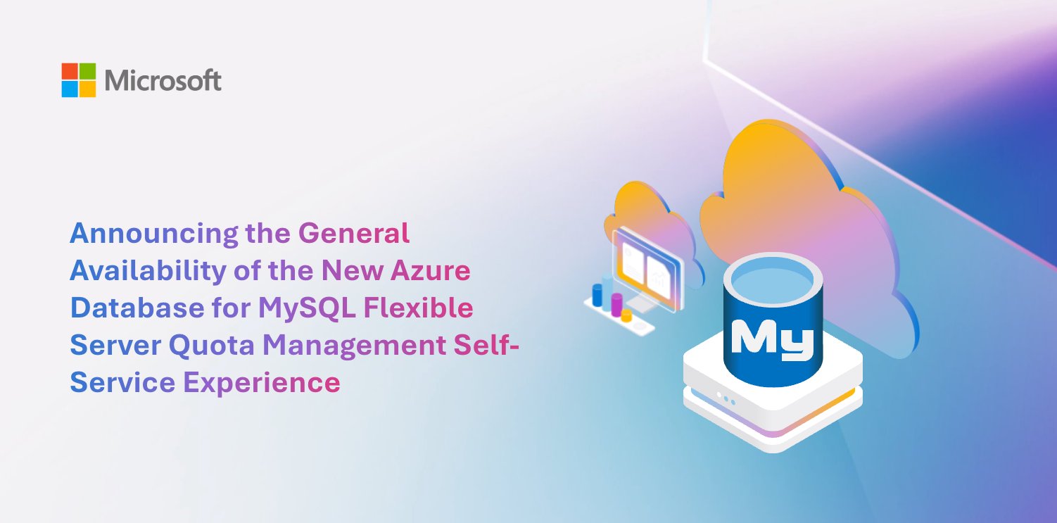 Azure MySQL Flexible Server agora permite gerenciar cotas de vCore sem abrir support ticket