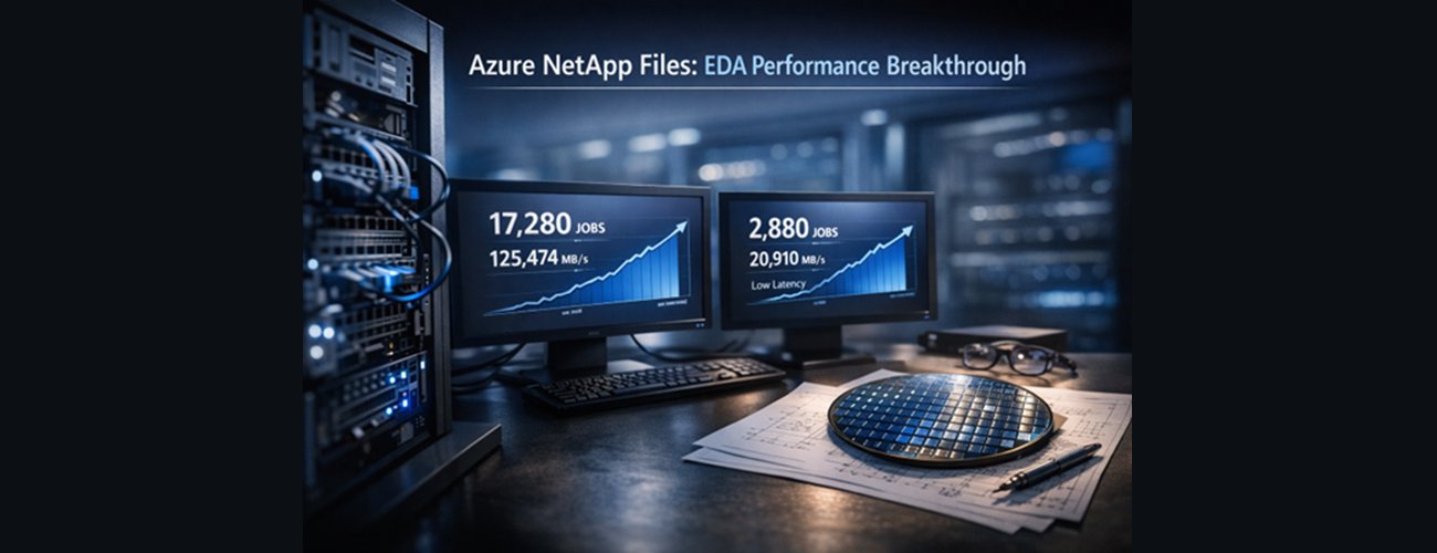Do Escalonamento à Virada de Chave: Azure NetApp Files Estabelece Novo Padrão em Cloud para EDA