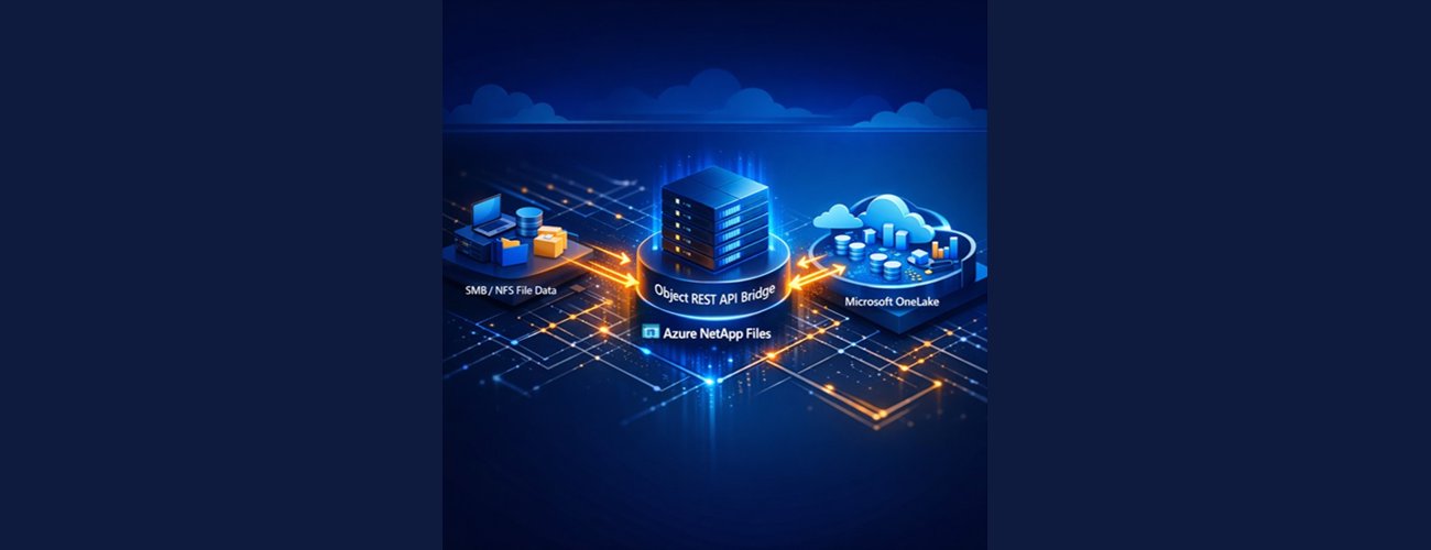 Do armazenamento empresarial a uma base de dados pronta para IA com Azure NetApp Files e OneLake