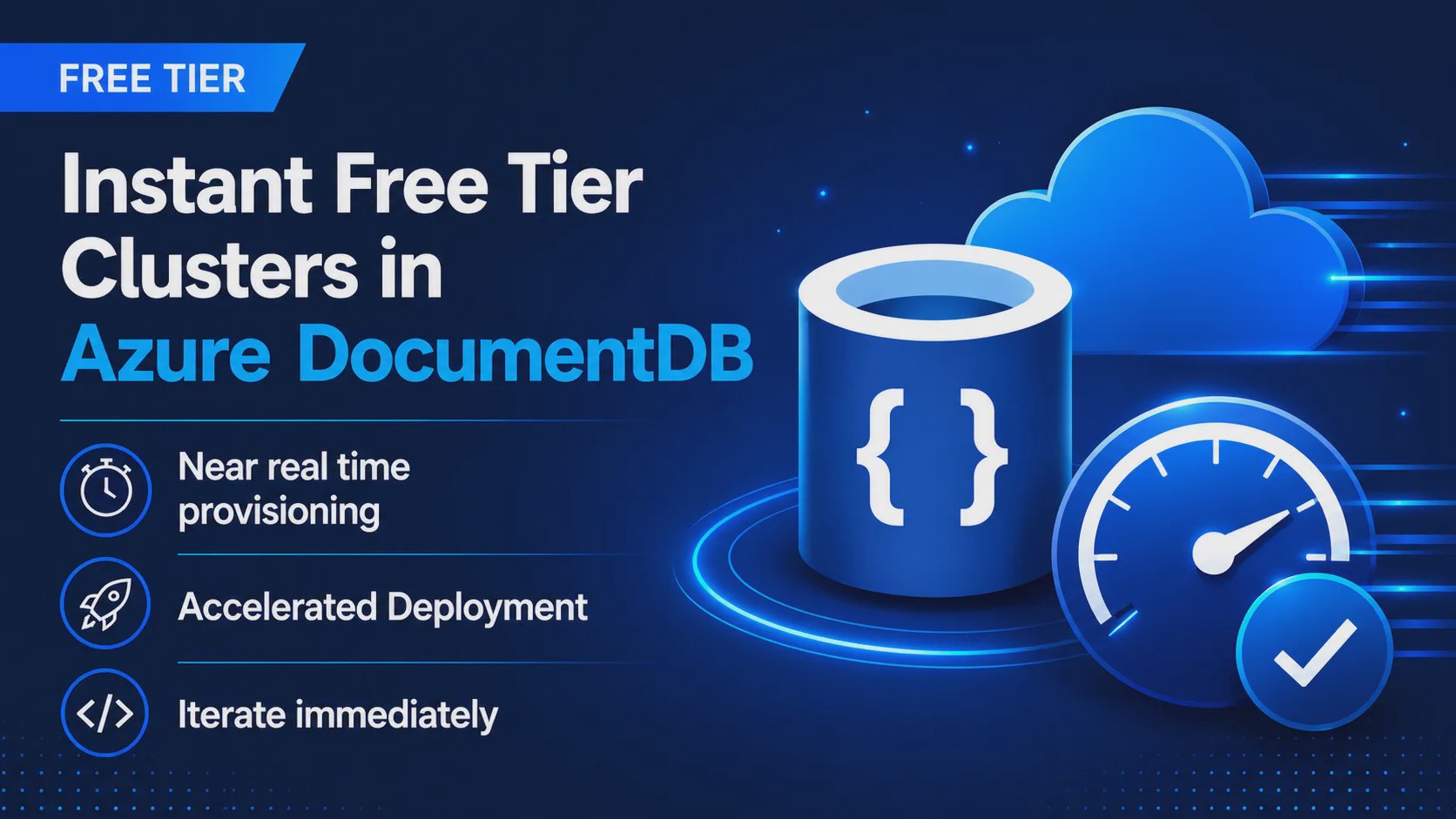 Clusters Free Tier Instantâneos no Azure DocumentDB: O Fim da Espera para Desenvolvedores e Workflows Agentic