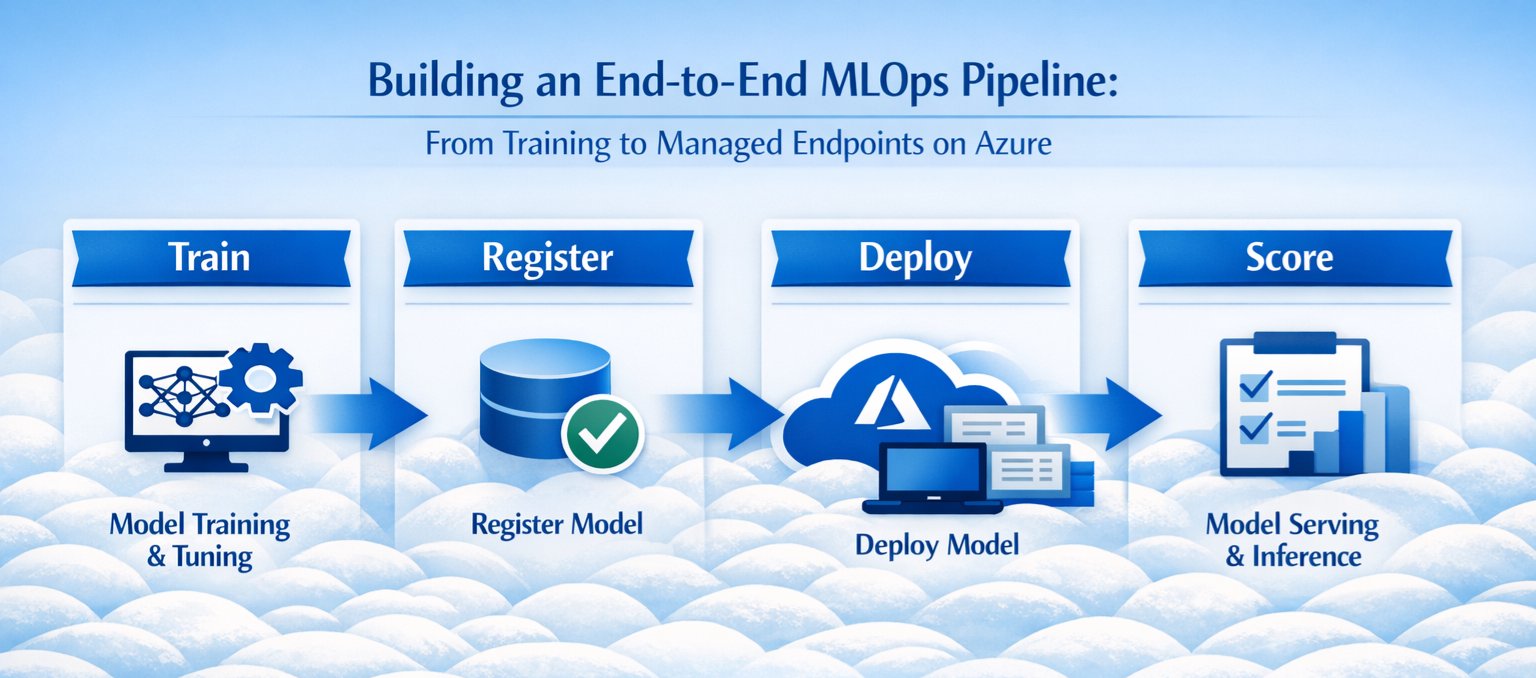 Construindo um Pipeline de MLOps de Ponta a Ponta: Do Treinamento ao Deploy no Azure