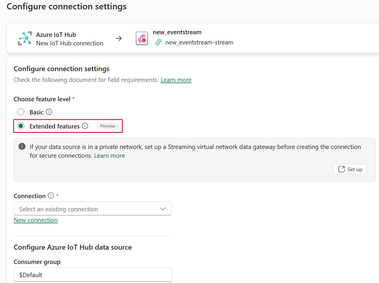 Desbloqueie metadados de eventos do IoT Hub no Fabric Eventstream com o novo conector aprimorado (Preview)