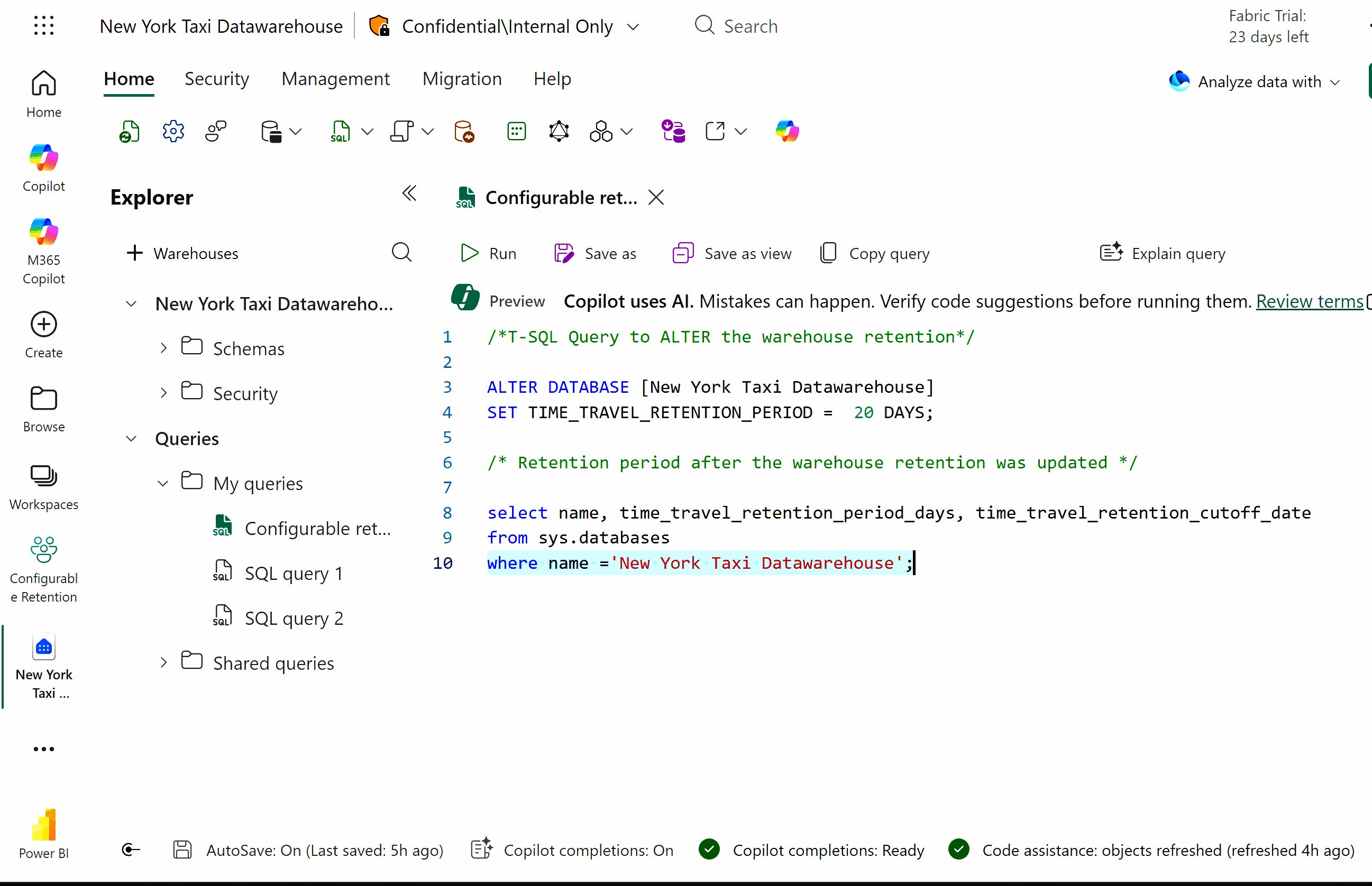 Do query acceleration ao cache cooldown: análise completa das novidades do Fabric Data Warehouse no Build 2026