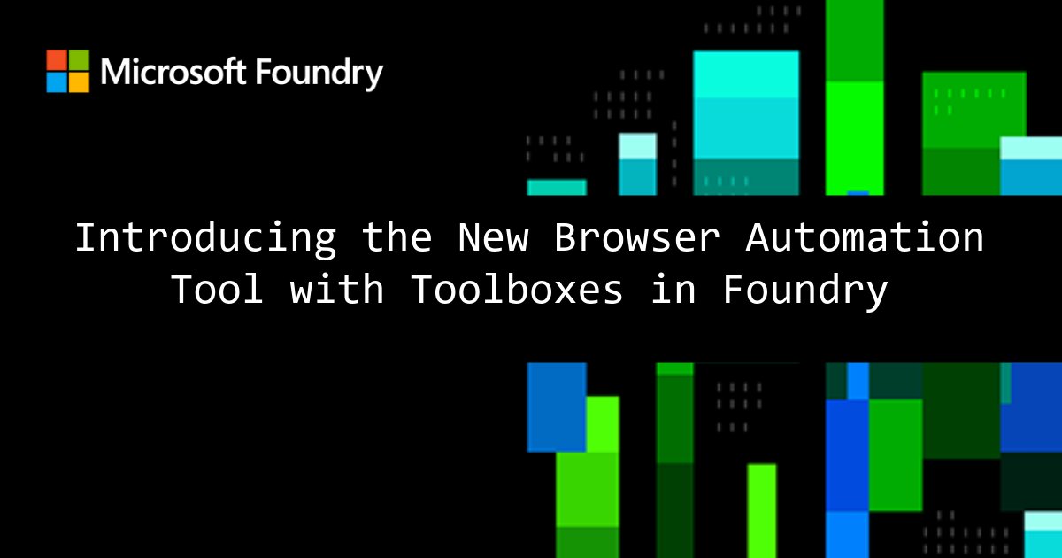 Ferramenta de Automação de Navegador com Toolboxes no Foundry: O que muda para agentes de IA?