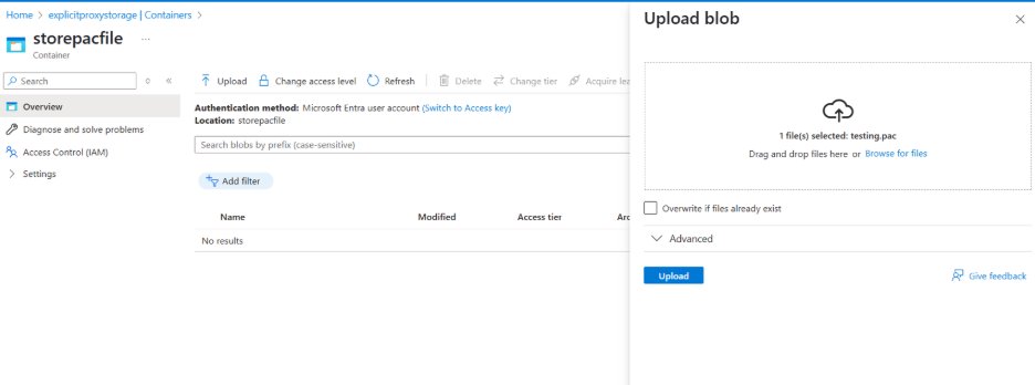Guia de Migração do Azure Firewall Explicit Proxy: o que muda e como se preparar