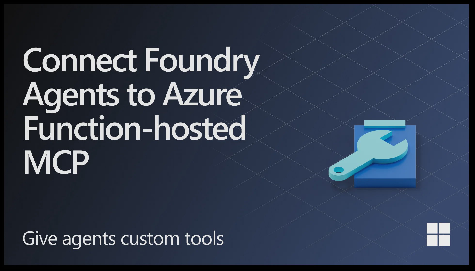Potencializando Agents no Microsoft Foundry com MCP Servers no Azure Functions
