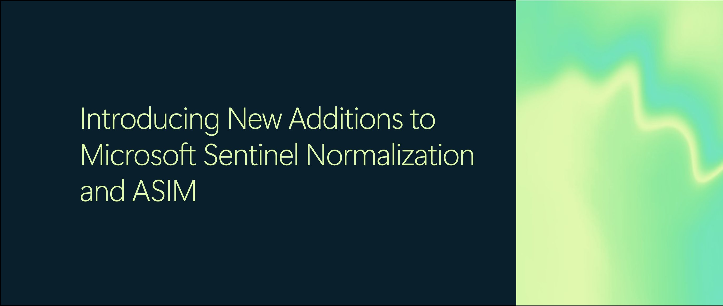 Novas adições à normalização do Microsoft Sentinel: ASIM expande cobertura para AWS, Azure Firewall e mais