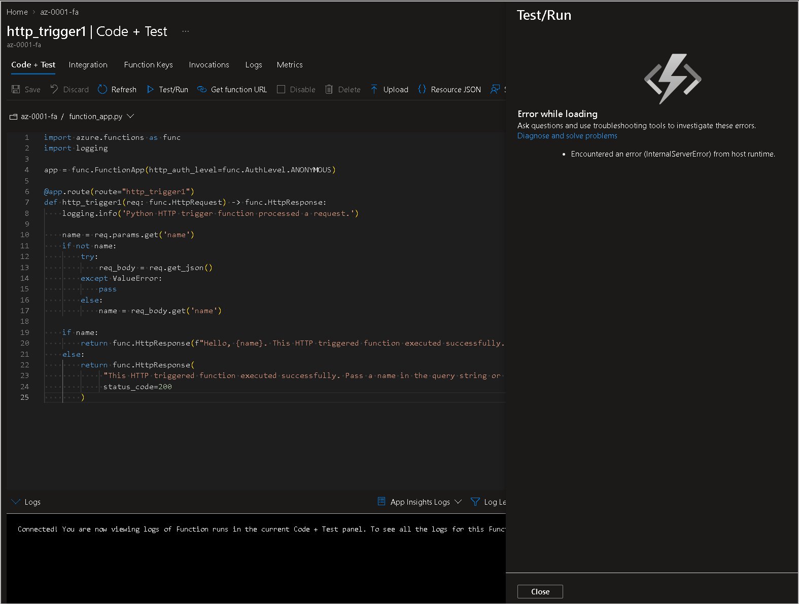 Otimizando o troubleshooting de Azure Function Apps com agentes de IA